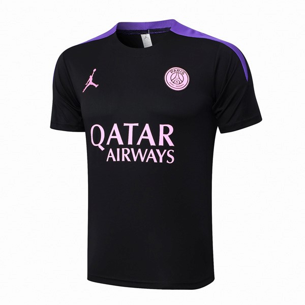 Camiseta Entrenamiento PSG 2024/25 Negro Purpura